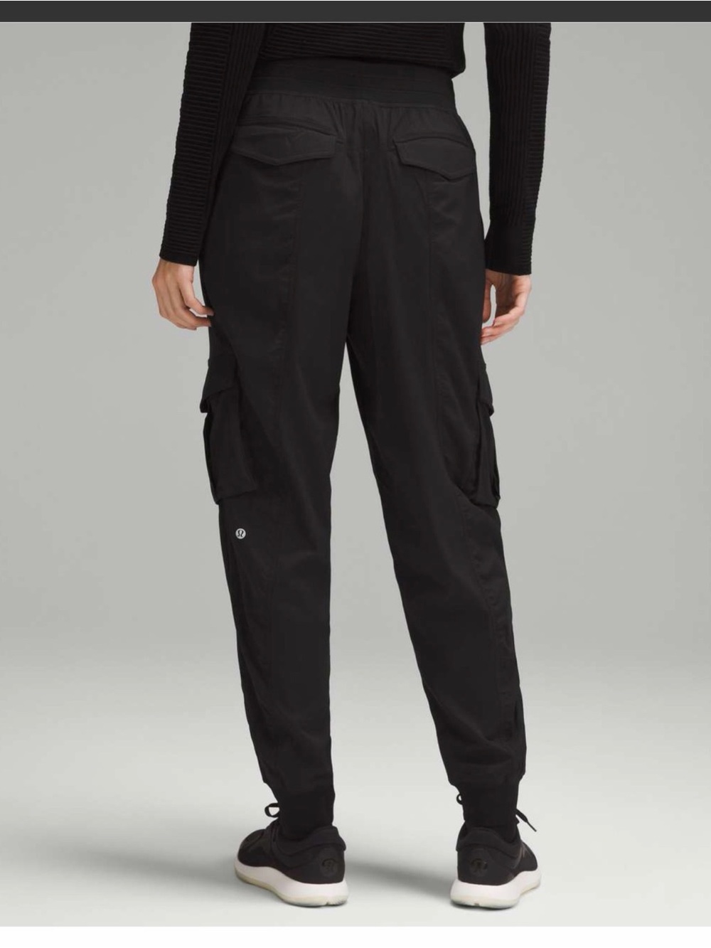 Lululemon Dance Studio Relaxed-Fit Mid-Rise Cargo Jogger Black